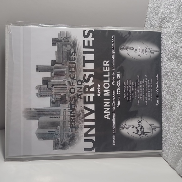 Georgia Bulldogs print by Anni Moller - Picture 2 of 3